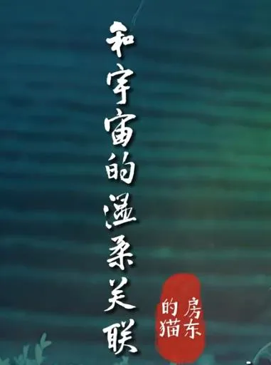 和宇宙的温柔关联mv